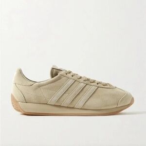 Khaite x Adidas Originals OG Country Runner Suede Sneakers
